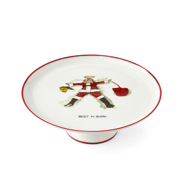 Kit Kemp Doodles Christmas Cake Stand Kit Kemp Doodles Christmas Cake Stand